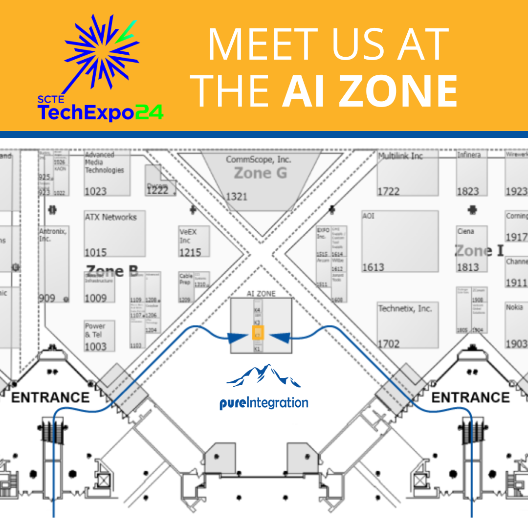 pureIntegration to Introduce New AI-enabled Solutions at SCTE TechExpo