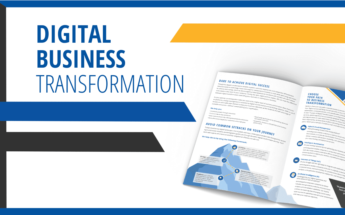 Digital Business Transformation Overview Brochure